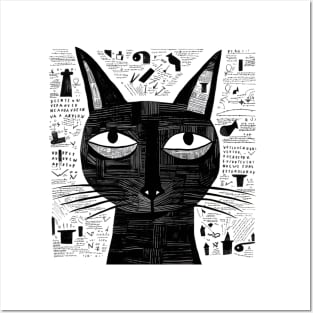 cat Posters and Art